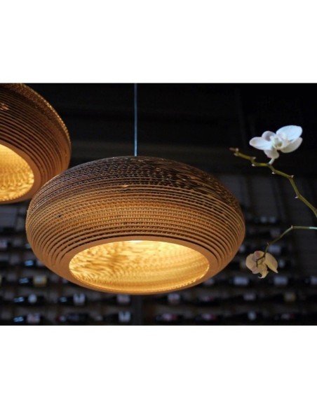 Suspension Led forme boule diamètre 61 cm - Graypants - Disc Leluminaireled.com