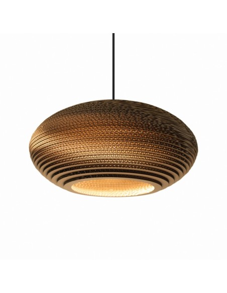 Suspension Led forme boule diamètre 43 cm - Graypants - Disc Leluminaireled.com