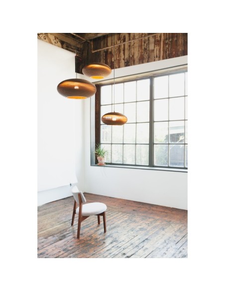 Suspension Led forme boule diamètre 43 cm - Graypants - Disc Leluminaireled.com