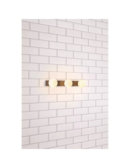 Applique/plafonnier étanche noire 3 sources lumineuses - Markslöjd - Mini Leluminaireled.com