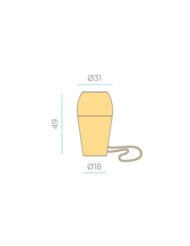 Suspension autonome nomade - New Garden - Saona 50 Leluminaireled.com