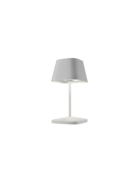 Lampe de table autonome rechargeable induction blanche  - Villeroy&Boch - Neapel Leluminaireled.com