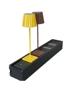 Station de recharge pour 6 lampes autonomes Troll - Sompex Leluminaireled.com