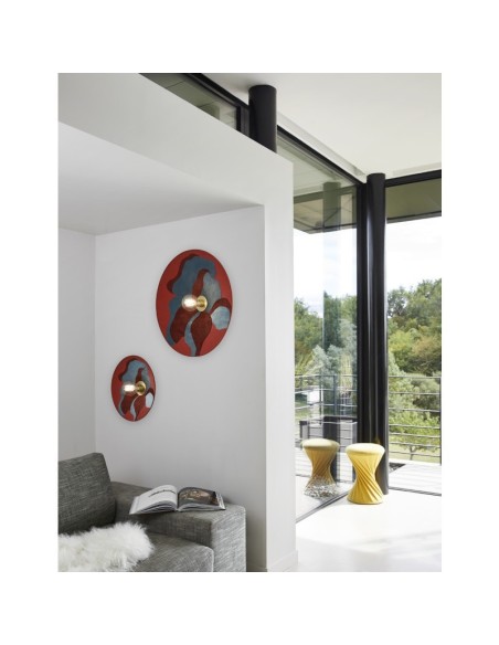 Applique intérieure conique bi-matière nostalgia camélia - Market Set - Sonia Laudet Leluminaireled.com