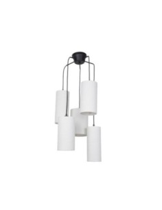 Suspension Led métal et tissu  - Market Set - Cosiness 5L Leluminaireled.com
