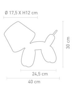 Lampe de table  abat-jour tissu culot E14  -  Sompex - Doggy Leluminaireled.com 2