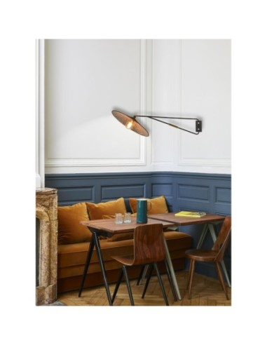 Applique intérieure déportée conique bi-matière Trésor mercure - Market Set - Gatsby Leluminaireled.com