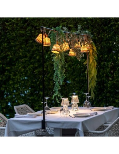 Barre de table extensible noire - New Garden - Garland Lift Leluminaireled.com