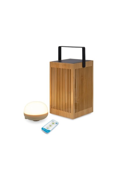 Lanterne portable recharge solaire + batterie  - New Garden - Okinawa Leluminaireled.com