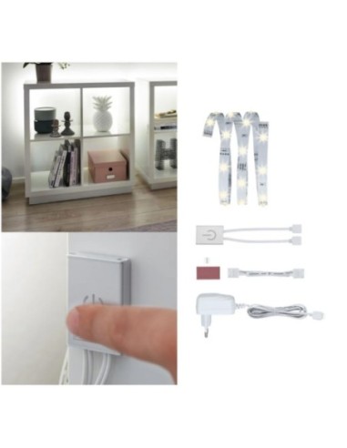 Kit ruban Led 1M bouton tactile - Paulmann - yourLed Comfort Set Touch Leluminaireled.com
