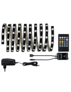 Kit ruban Led 3m sound-sensor RGB - Paulmann - yourLed Comfort Set Light and Music Leluminaireled.com