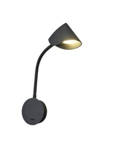 Applique murale Led liseuse noire - Mantra - Goa Leluminaireled.com