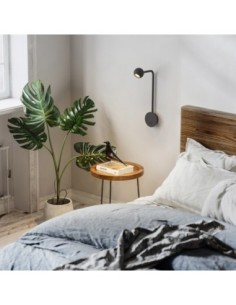 Applique murale Led noire - Mantra - Eyes Leluminaireled.com 2