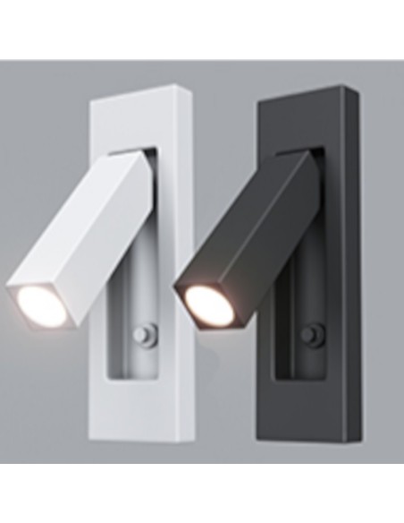 Applique murale Led noire - Mantra - Gokova Leluminaireled.com