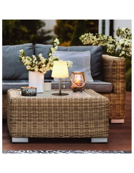 Lampe de table extérieure autonome rechargeable - Fischer & Honsel - Garden Leluminaireled.com