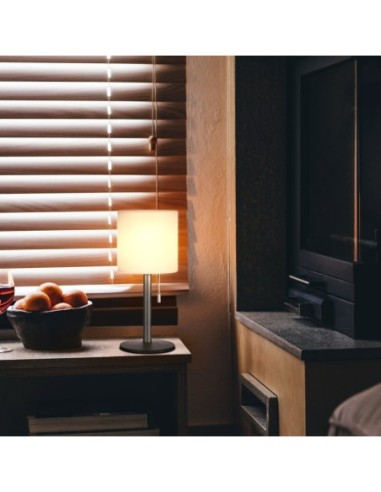 Lampe de table extérieure autonome rechargeable - Fischer & Honsel - Lesina Leluminaireled.com