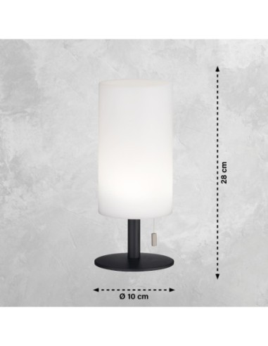 Lampe de table extérieure autonome rechargeable - Fischer & Honsel - Larino Leluminaireled.com