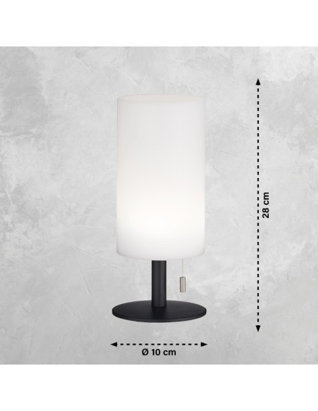 Lampe de table extérieure autonome rechargeable - Fischer & Honsel - Larino Leluminaireled.com