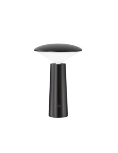 Lampe de table extérieure autonome noire - Fischer & honsel - Pinto Leluminaireled.com