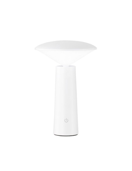 Lampe de table extérieure autonome blanche - Fischer & honsel - Pinto Leluminaireled.com