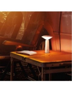 Lampe de table extérieure autonome blanche - Fischer & honsel - Pinto Leluminaireled.com 2