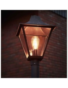 Tête de luminaire extérieur en aluminium noir - Markslöjd - Dandy Leluminaireled.com 2