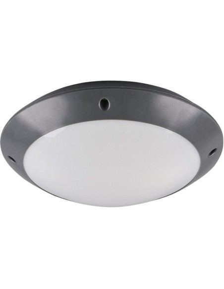 Plafonnier Led étanche culot E27 anthracite ou blanc  - Trio - Camaro Leluminaireled.com