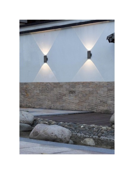 Applique murale Led extérieure bi-directionnelle - Trio - Colorado Leluminaireled.com