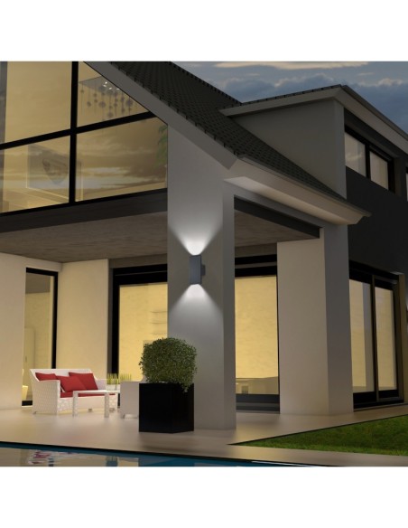 Applique murale Led extérieure bi-directionnelle - Trio - Colorado Leluminaireled.com