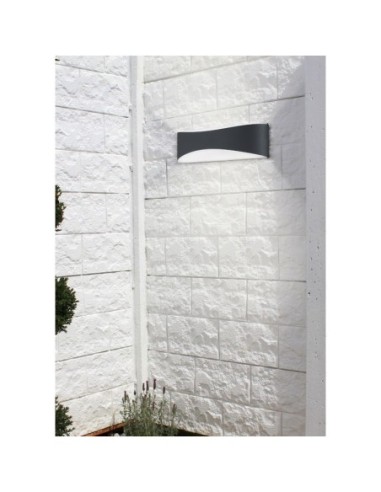 Applique extérieure  étanche bi-directionnelle anthracite -Trio - Konda Leluminaireled.com