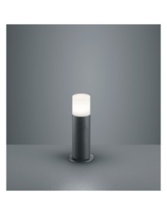 Borne extérieure 30 cm anthracite avec ou sans détecteur - Trio - Hoosic Leluminaireled.com 2