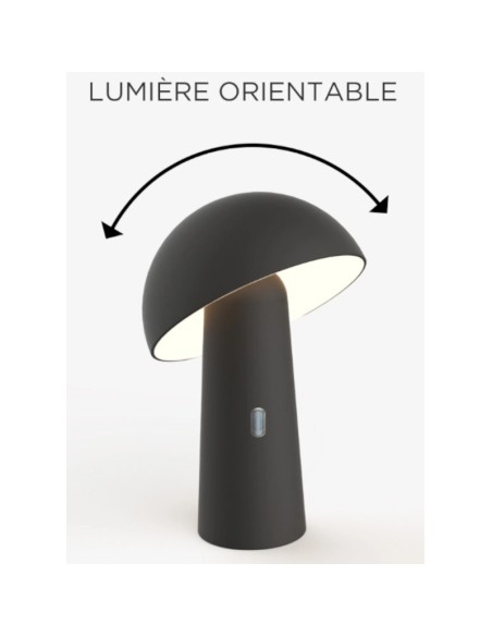 Lampe de table extérieure autonome - New Garden - Enoki Leluminaireled.com