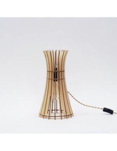 Lampe de table Led bois Alesio - Atelier Loupiote Leluminaireled.com