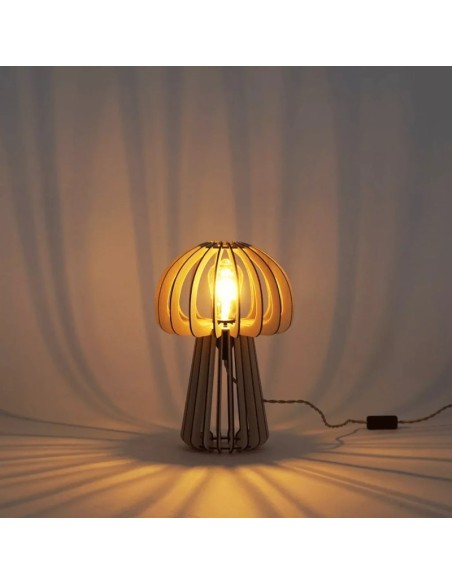 Lampe de table Led bois Alma - Atelier Loupiote Leluminaireled.com