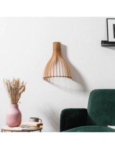 Applique Led bois Ariel - Atelier Loupiote Leluminaireled.com 2