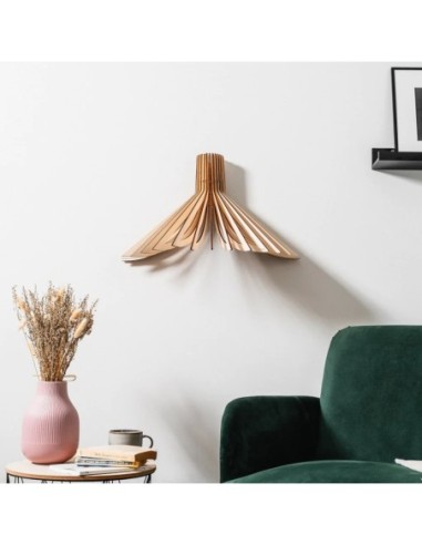 Applique Led bois Ava - Atelier Loupiote Leluminaireled.com