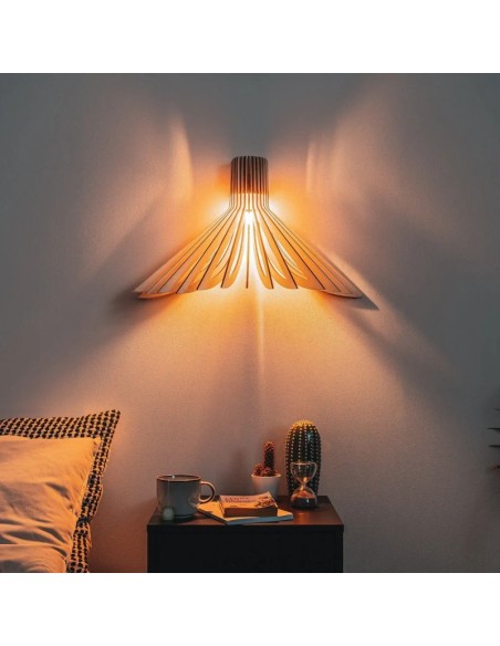 Applique Led bois Ava - Atelier Loupiote Leluminaireled.com