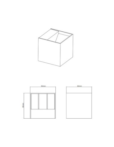 Applique extérieure étanche bi-directionnelle - Trio - Adaja Leluminaireled.com