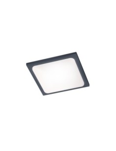 Plafonnier/Applique Led étanche anthracite 16W - Trio - Trave Leluminaireled.com