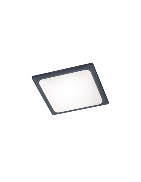 Plafonnier/Applique Led étanche anthracite 16W - Trio - Trave Leluminaireled.com