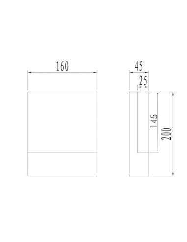 Applique  Led murale extérieure IP54 6W - Trio - Pecos Leluminaireled.com