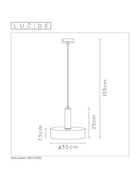 Suspension intérieure Led esthétique vintage - Lucide - Giada Leluminaireled.com
