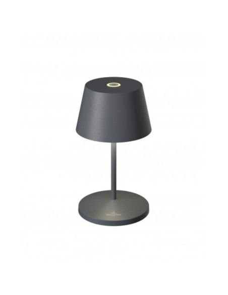 Lampe de table autonome rechargeable induction anthracite - Villeroy&Boch - Seoul Leluminaireled.com