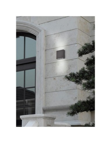 Applique extérieure étanche bi-directionnelle anthracite -Trio - Thames Leluminaireled.com