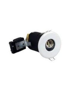 Support spot Led encastrable étanche GU10 fixe rond blanc - Optonica Leluminaireled.com