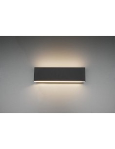 Applique  Led murale intérieure 6W 2x600 lumens anthracite - Trio - Concha Leluminaireled.com