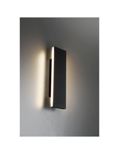 Applique  Led murale intérieure 6W 2x600 lumens anthracite - Trio - Concha Leluminaireled.com