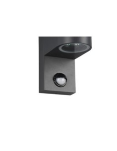 Applique extérieure aluminium avec détecteur ronde - Trio - Roya Leluminaireled.com 2