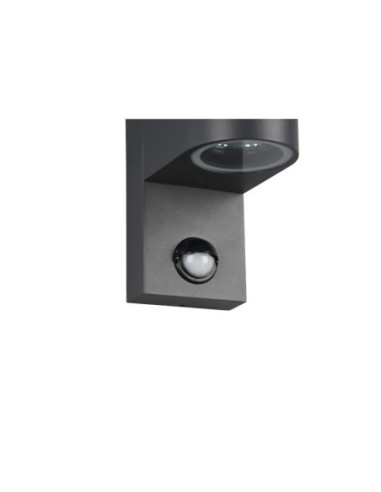Applique extérieure aluminium avec détecteur ronde - Trio - Roya Leluminaireled.com