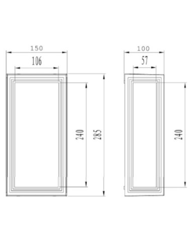 Applique extérieure E27 blanche - Trio - Timok Leluminaireled.com